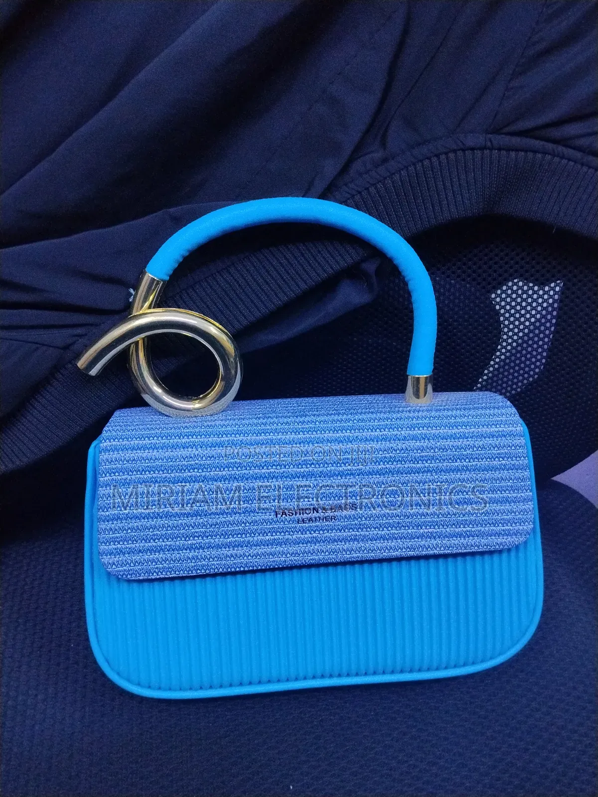 Mini Blue Fashion Bag