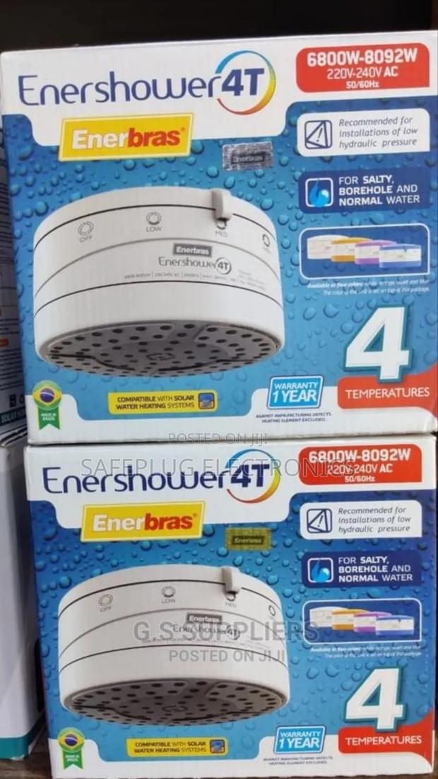 Enershower 4t Instant Hot Shower – Works Even With Borehole Water - main view