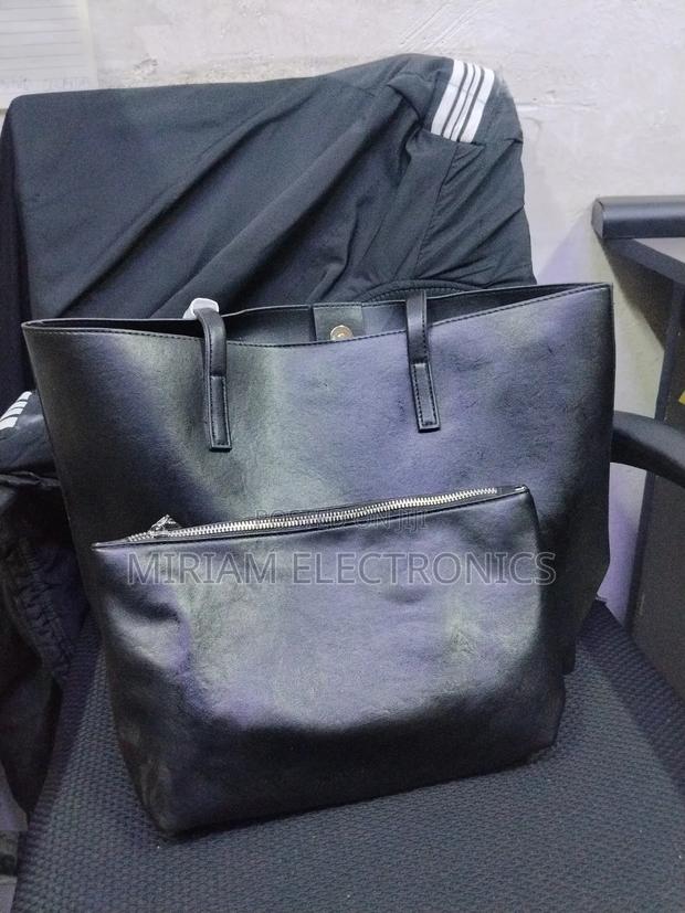 Two in 1 Black Leather Bag on Offer - thumbnail 2