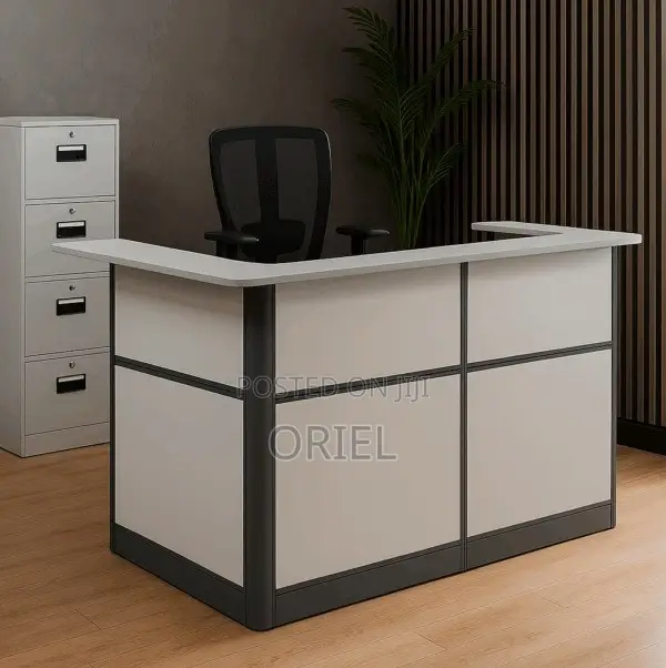 Office Desk : 180cm Office Front Reception Desk