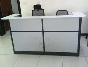 Office Desk : 180cm Office Front Reception Desk