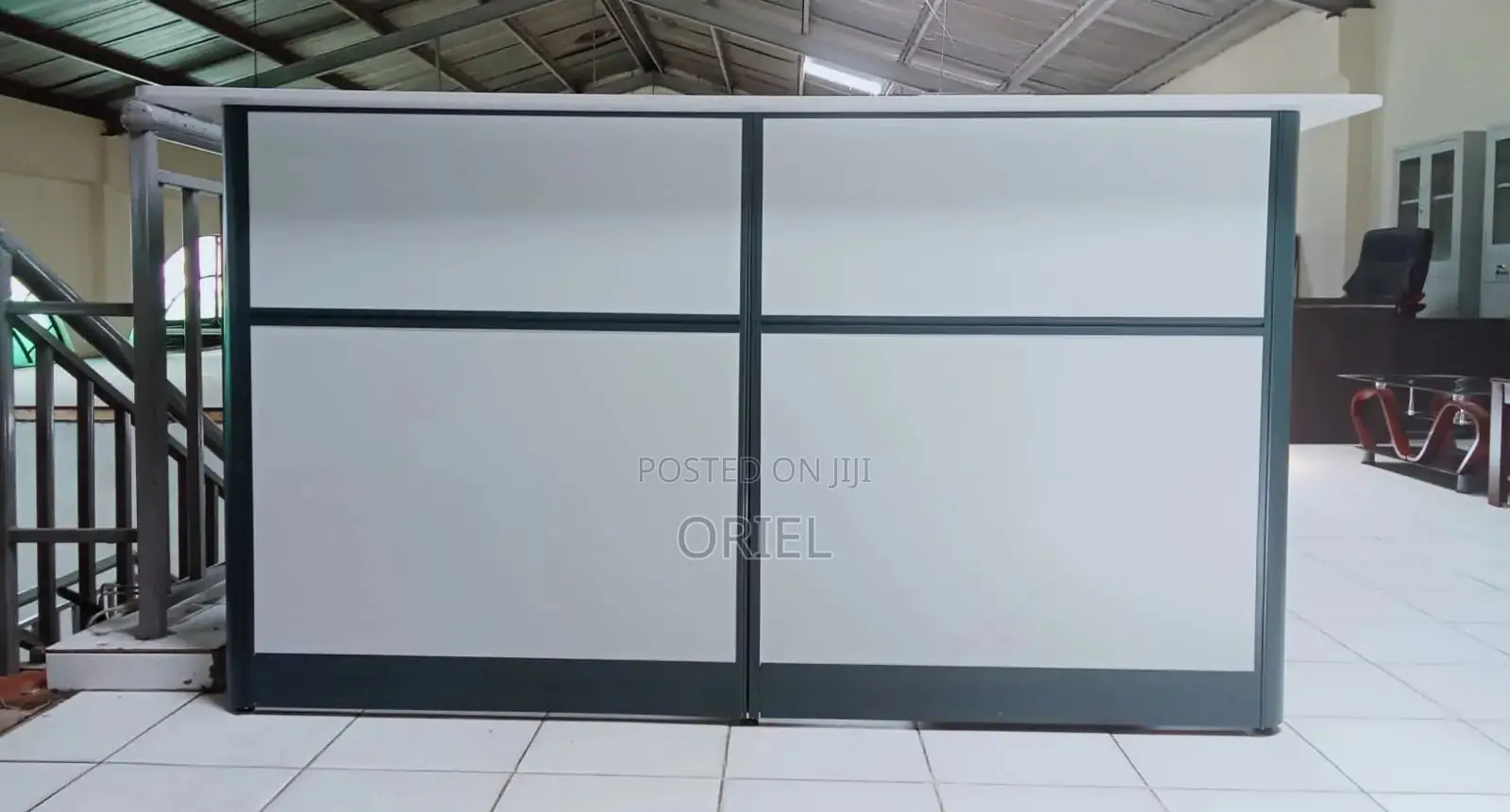 Office Desk : 180cm Office Front Reception Desk