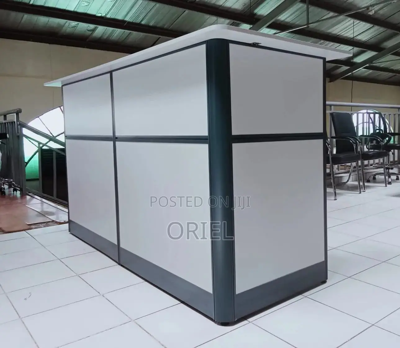 Office Desk : 180cm Office Front Reception Desk