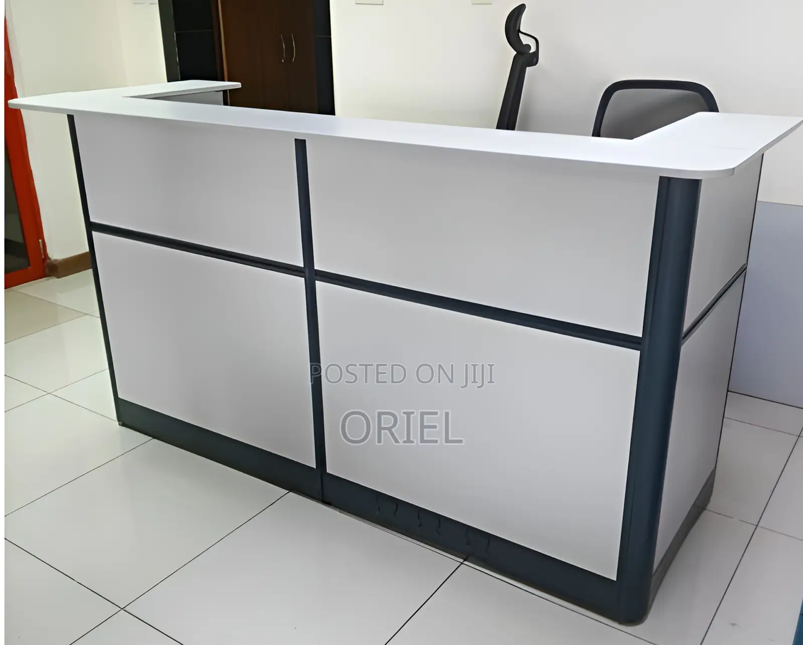 Office Desk : 180cm Office Front Reception Desk