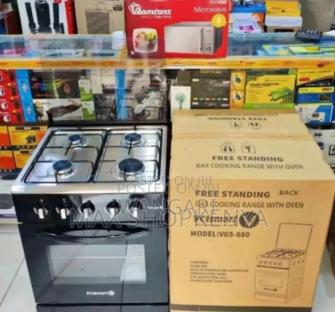 Pay on Delivery Volsmart 60*60 Full Gas Cooker