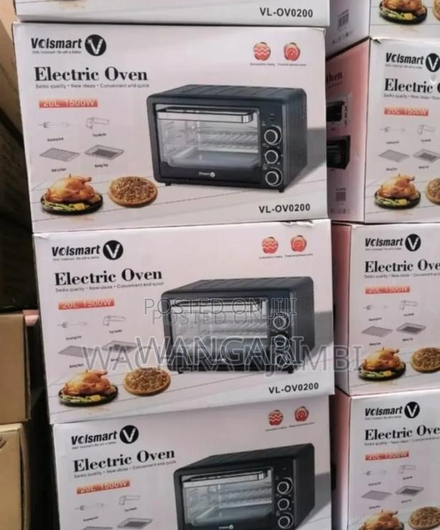 With 20l Oven 20l Volsmart Electric Oven.