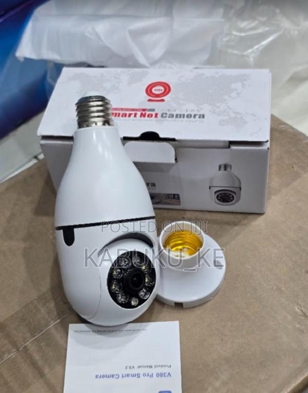 Single Lens Wifi Bulb PTZ Wireless Camera - main view