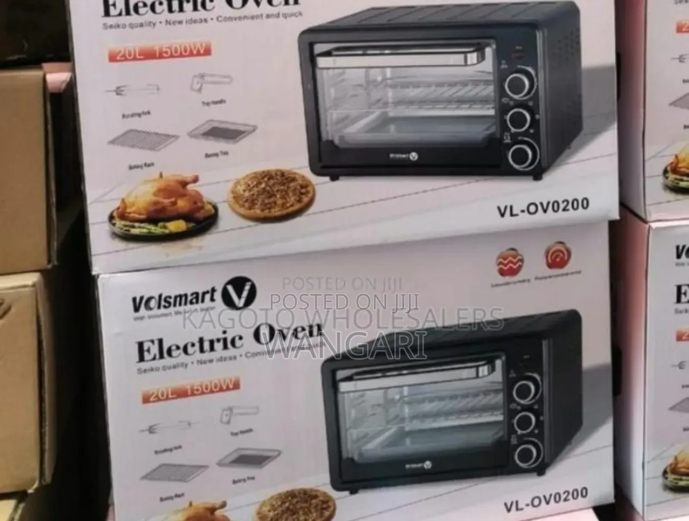 Restocked Stock 20l Volsmart Electric Oven