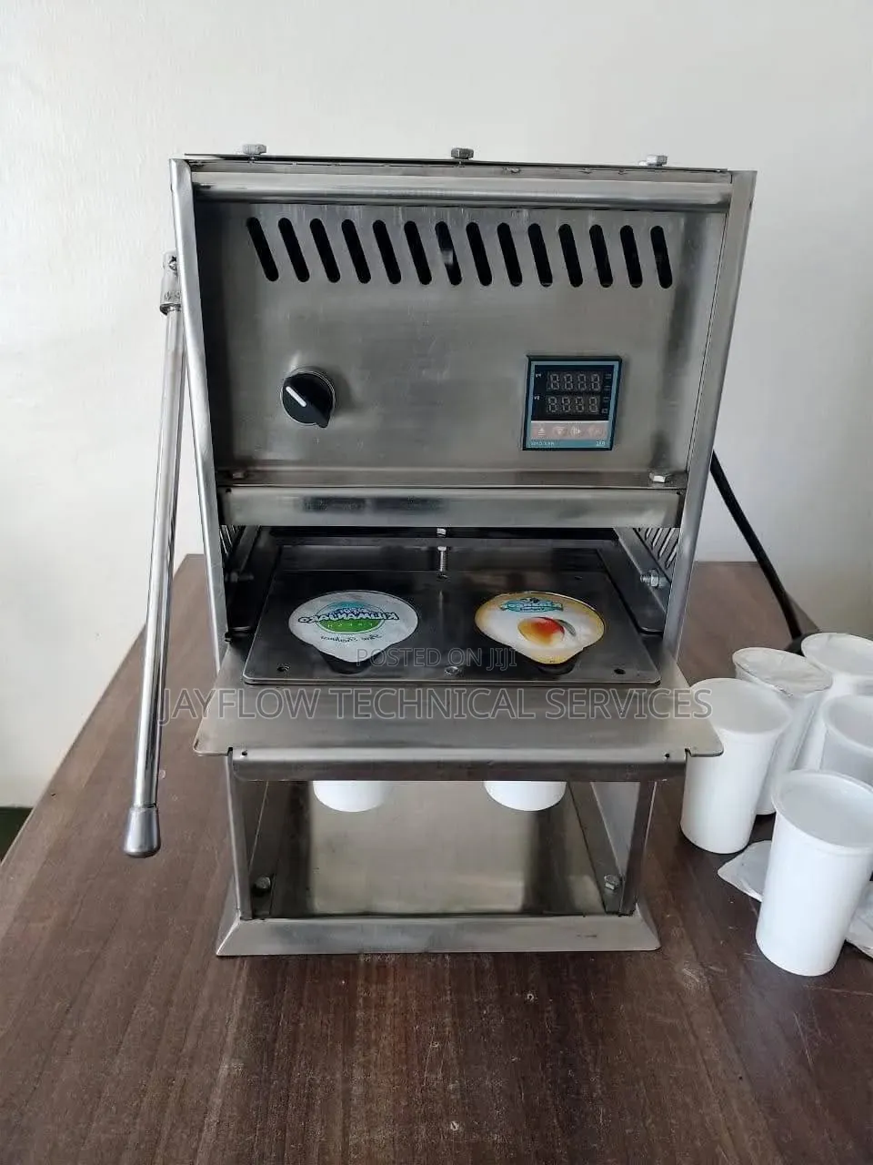 Yogurt Cup Sealing Machine – Fast, Clean Professional Packaging!