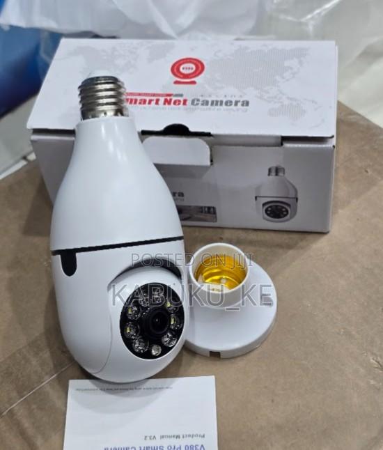 Wireless Wifi Bulb PTZ Camera Indoor Smart Net Camera CCTV