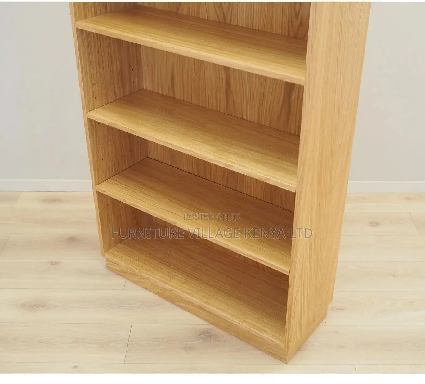 Bookshelf/Case; Wooden 5-Tier Filing Storage Bookcase