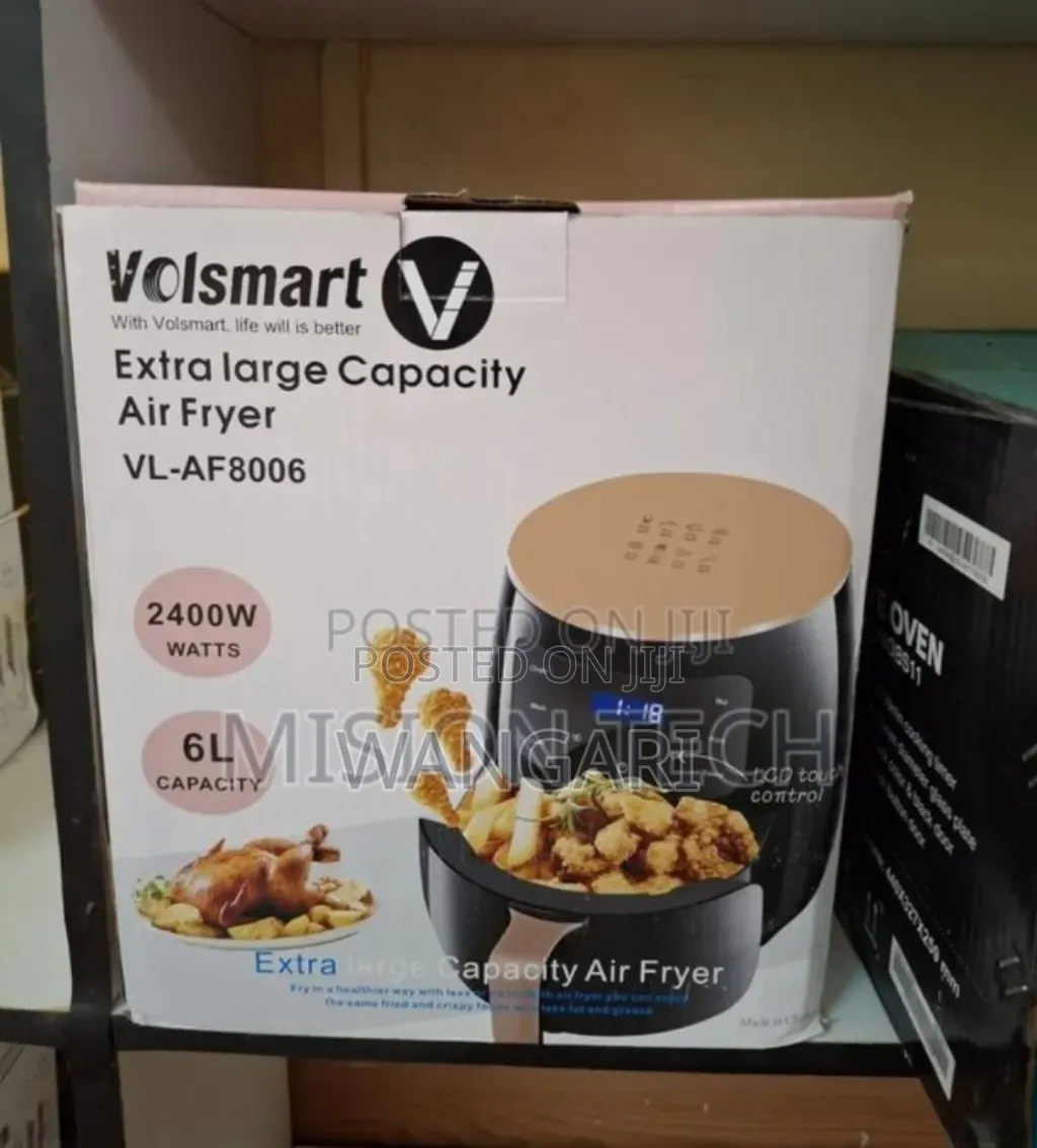 Exra Large Capacity 6l Volsmart Air Fryer