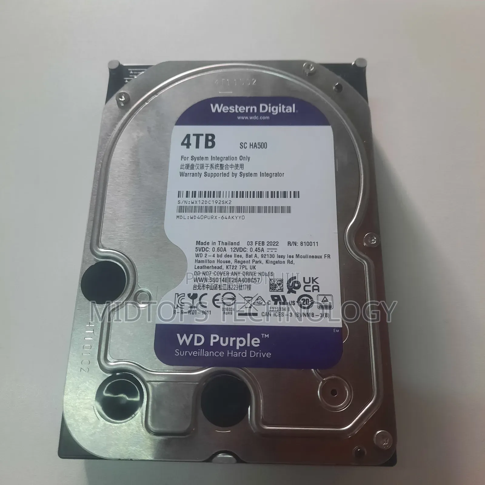 4tb CCTV Harddisk