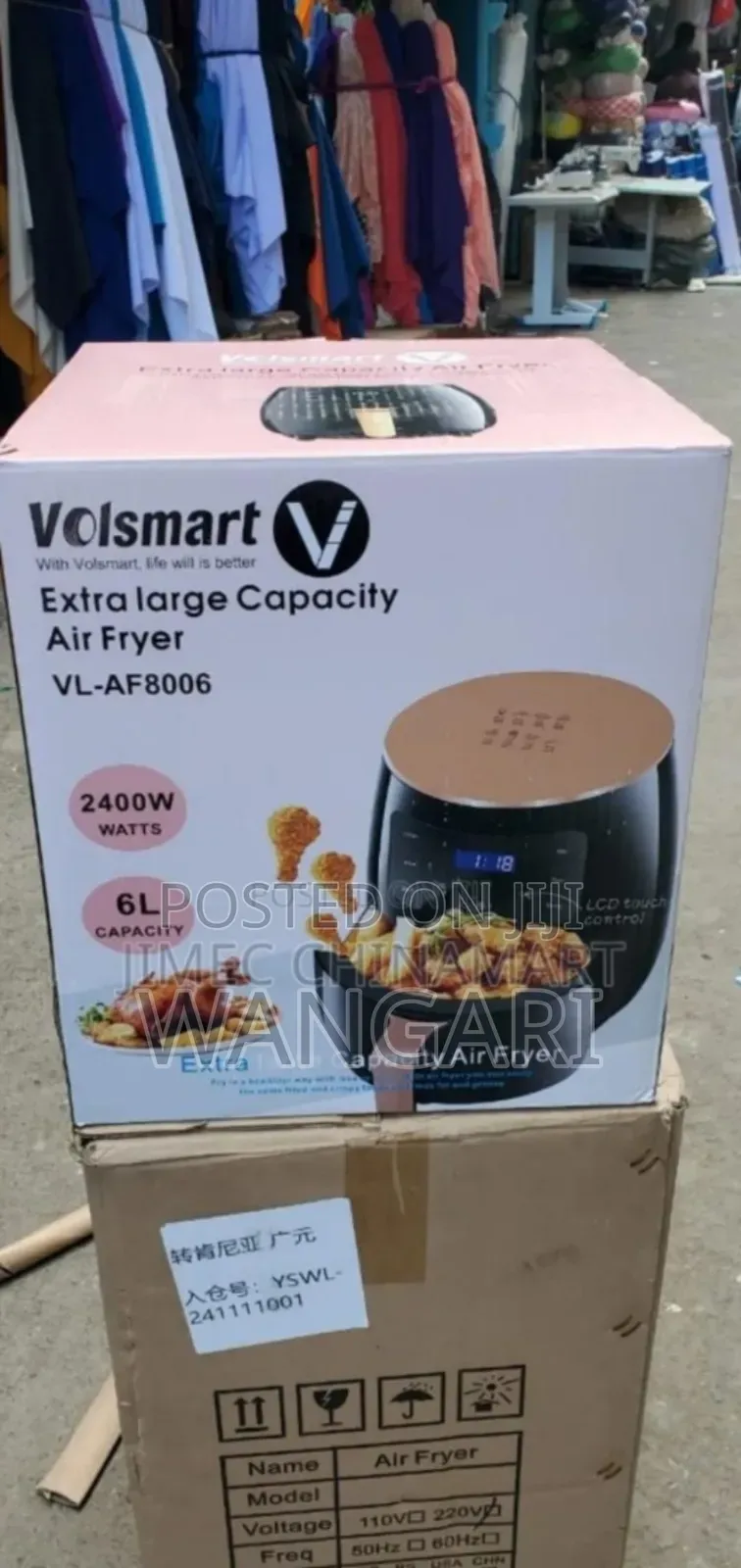 Digital Model 6l Volsmart Air Fryer