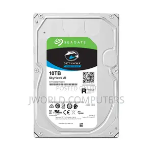 Seagate Skyhawk Hard Drive 10tb Surveillance - St10000ve001