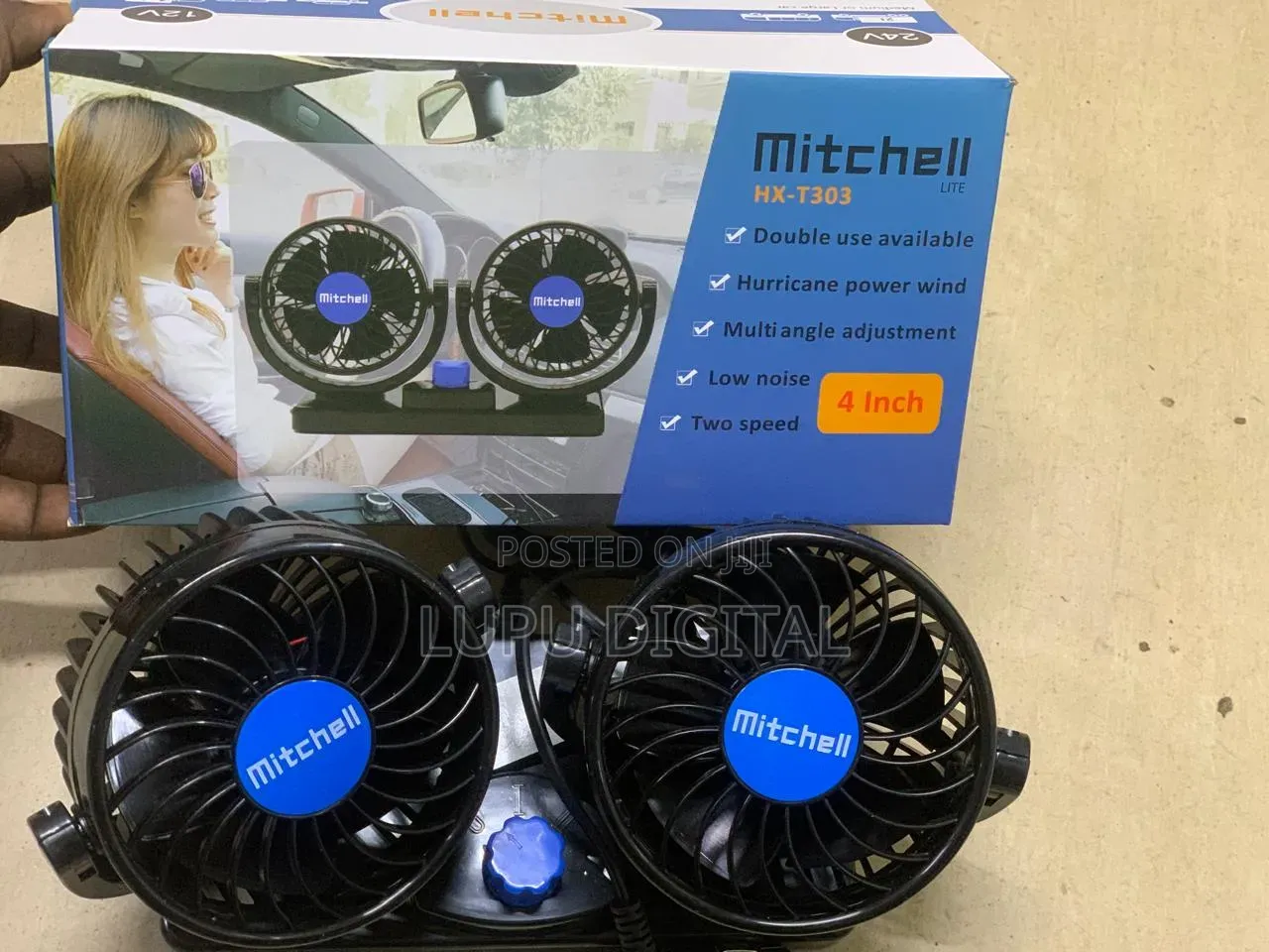 Double Fan Available