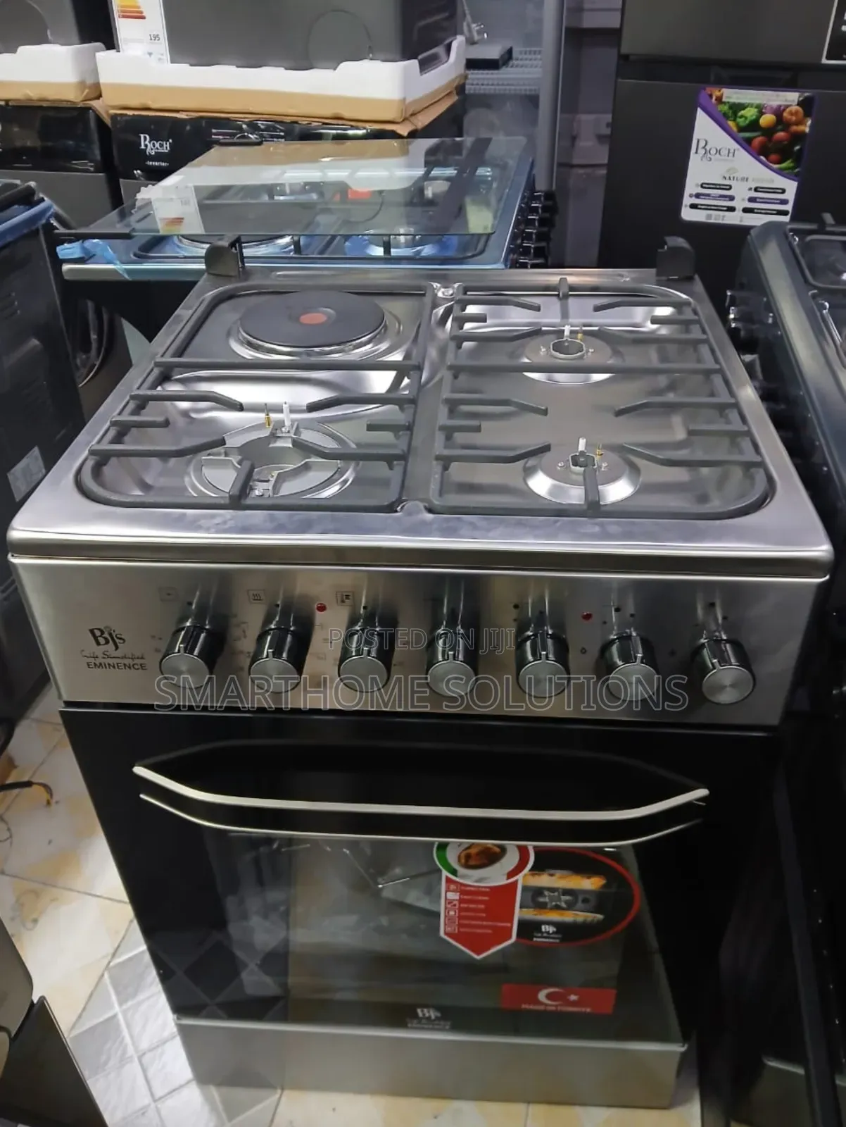BJS 60 by 60 Cooker , Everest Model With Electric Oven
