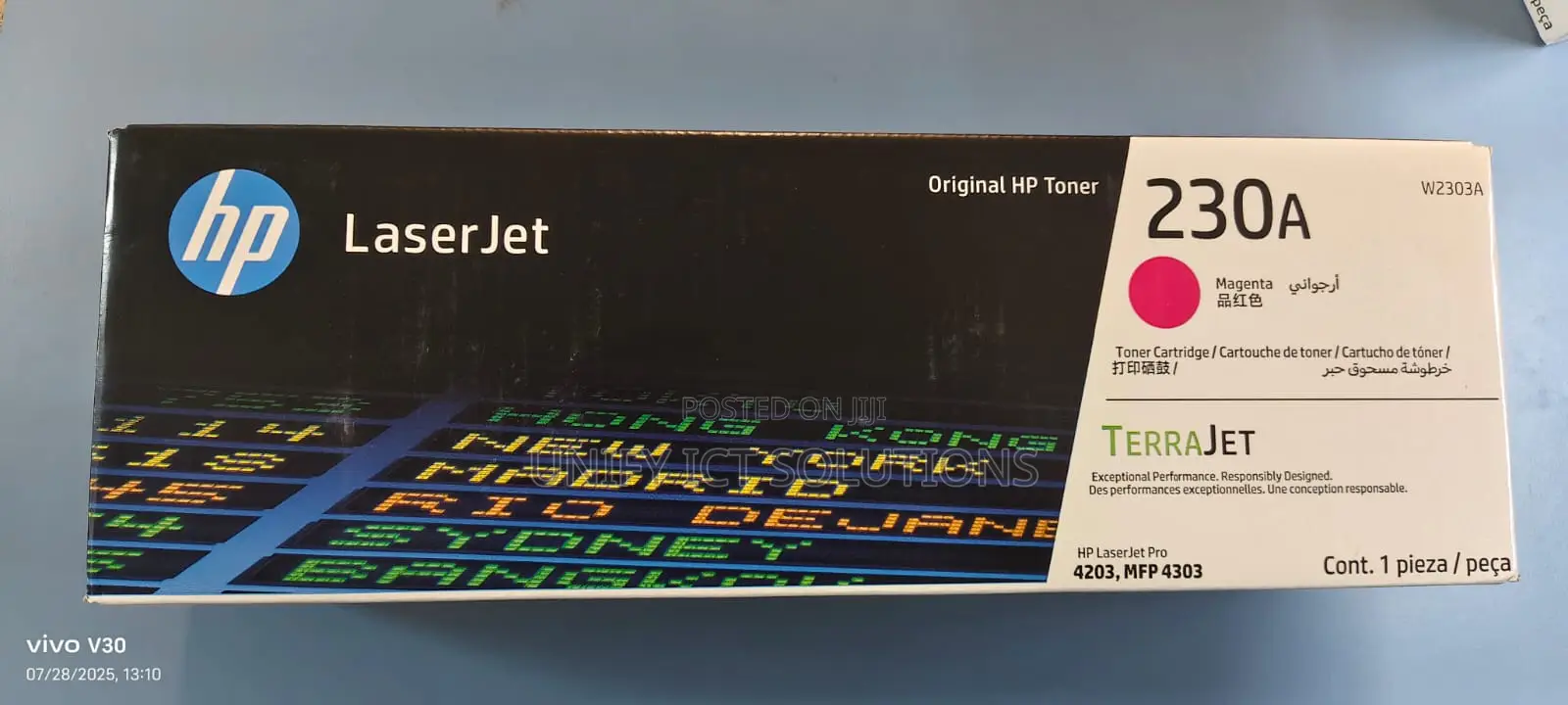 Hp 230a Magenta Original Laserjet Toner Cartridge - W2303a