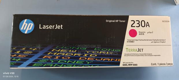 Hp 230a Magenta Original Laserjet Toner Cartridge - W2303a