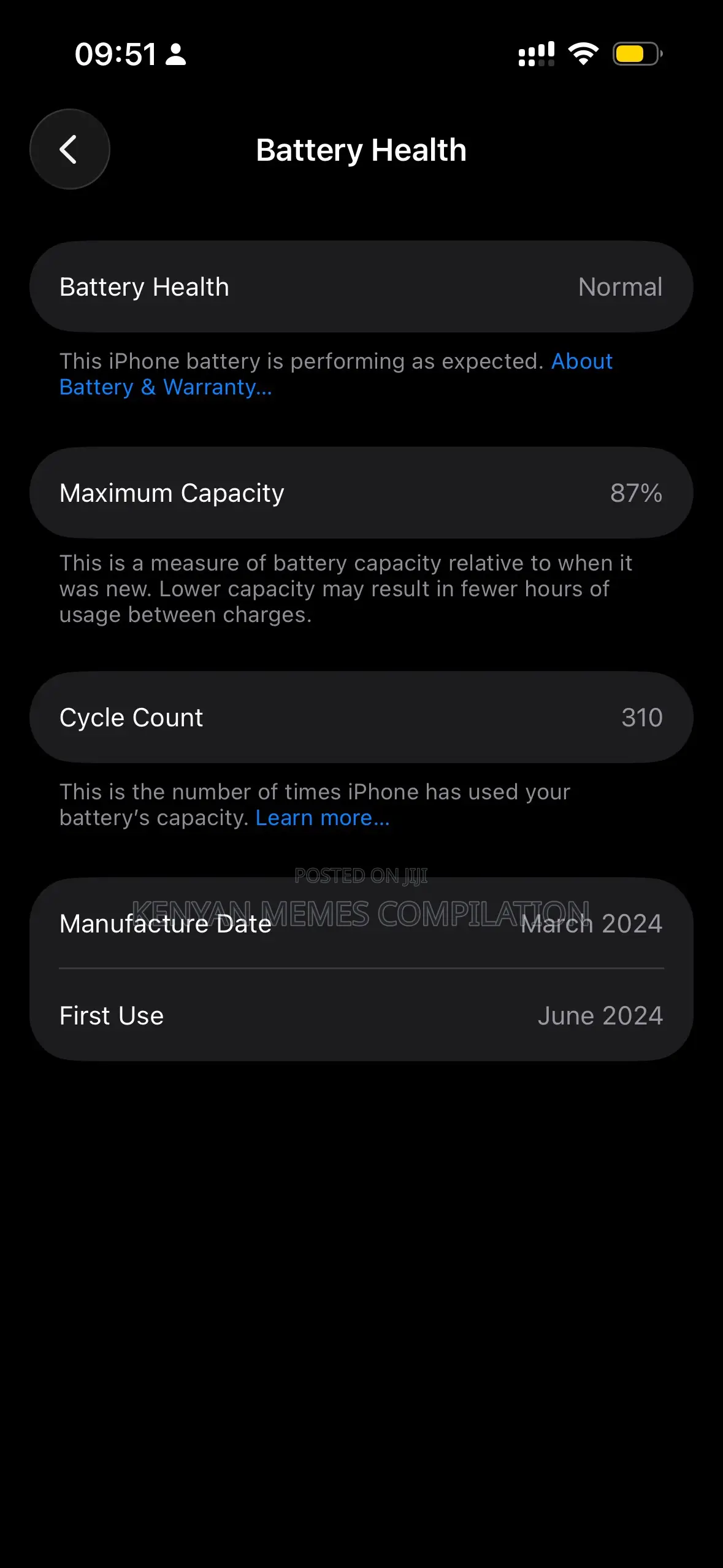 Apple iPhone 15 256 GB Black