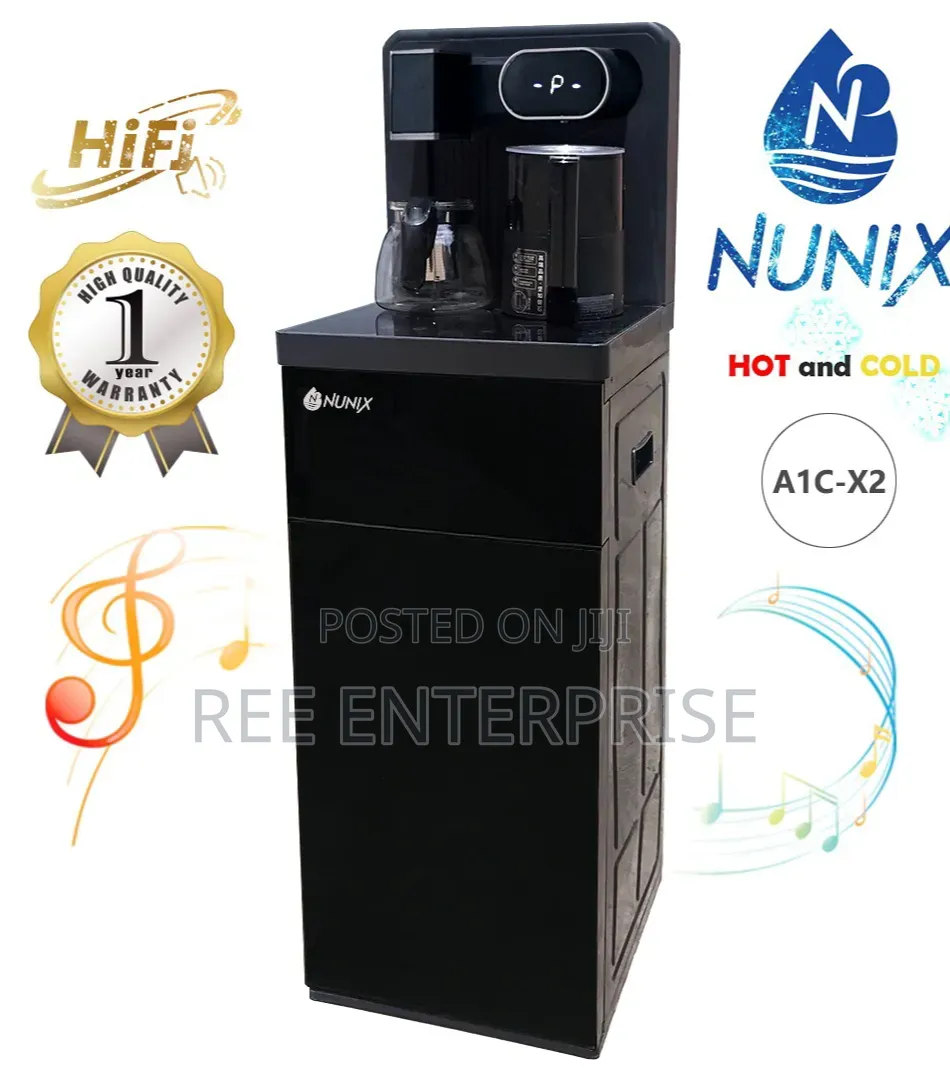 Bottom Load Nunix A1c-X2 Hot $ Cold Water Dispenser With Music System