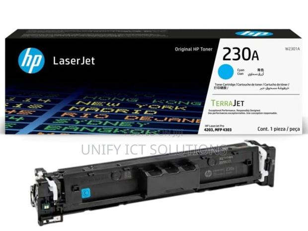 Hp 230a Cyan Original Laserjet Toner Cartridge - W2301a