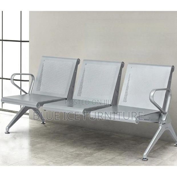Heavy Duty Unpadded Waiting Chair