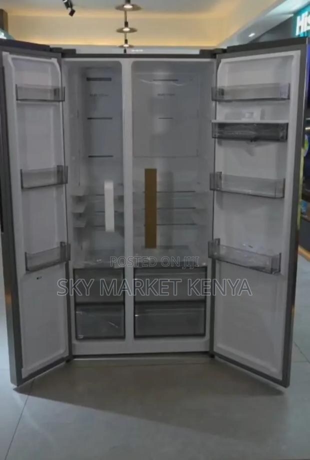 Hisense Fridge Ref558dr Side by Side With Water Dispenser - thumbnail 2