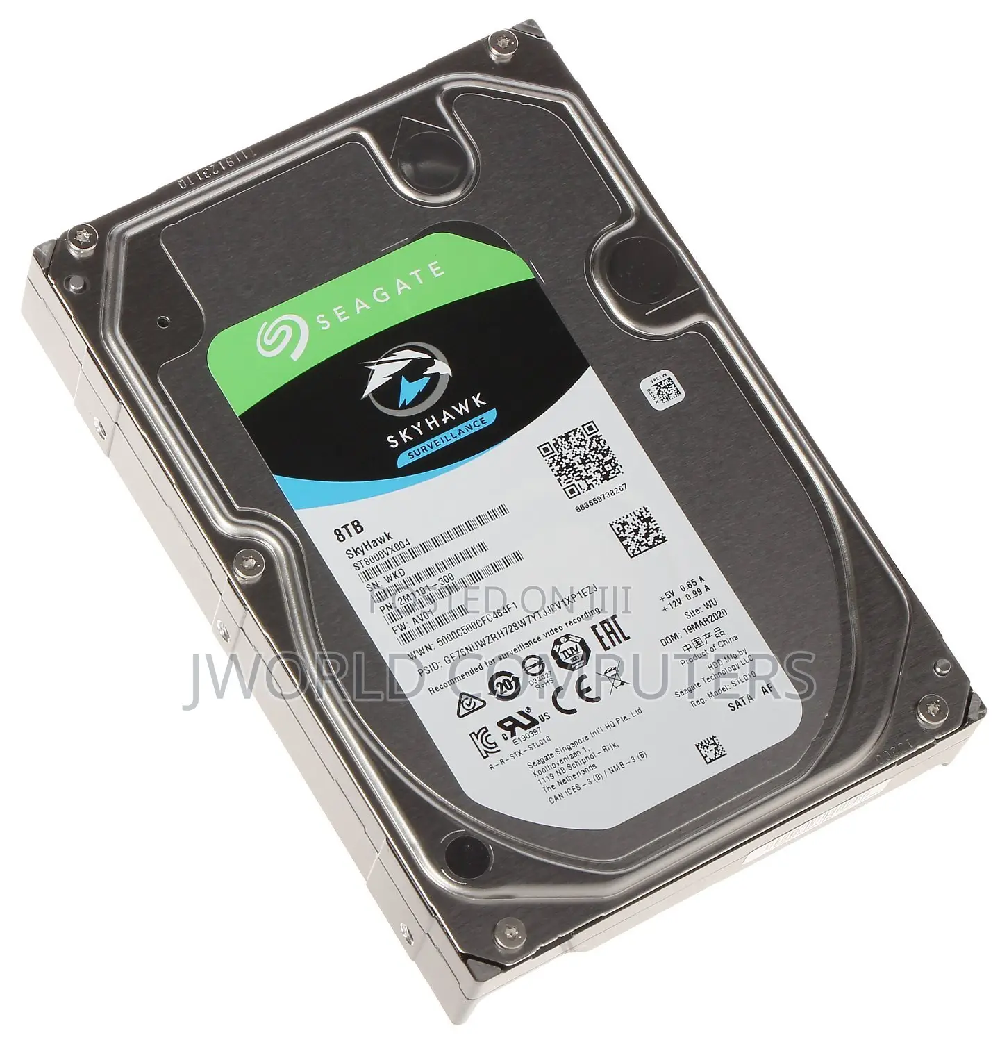 Seagate Skyhawk Hard Drive 8tb Surveillance - St8000vx004