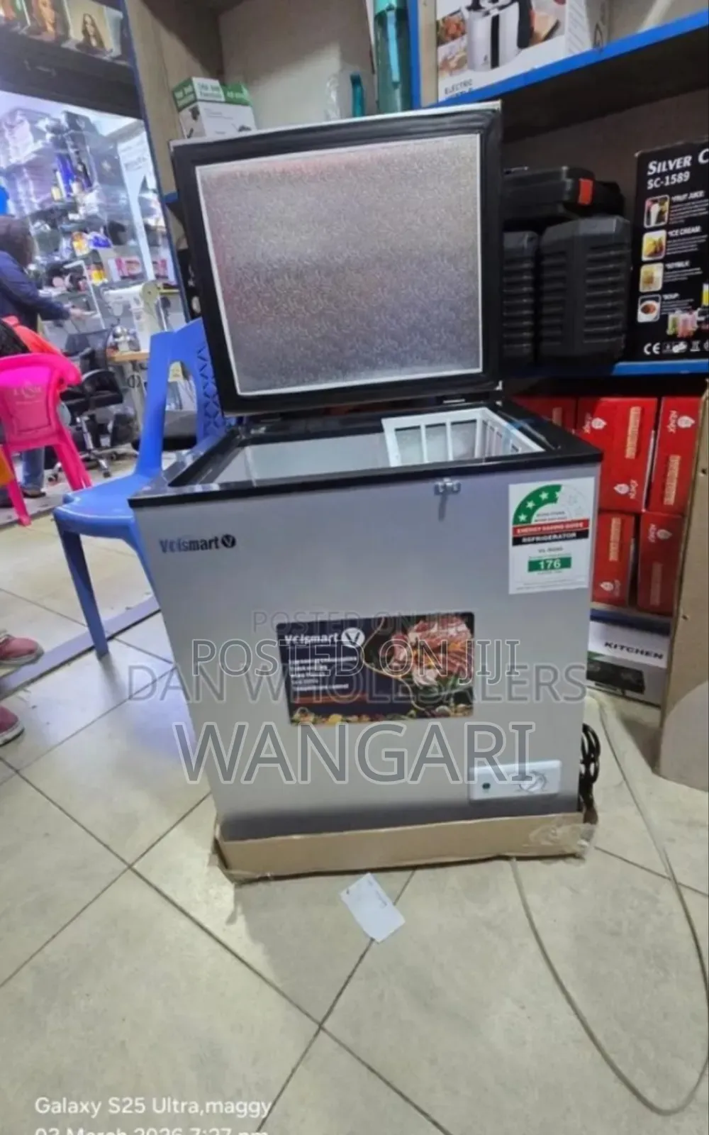 Demarcated Volsmart 60 Freezer