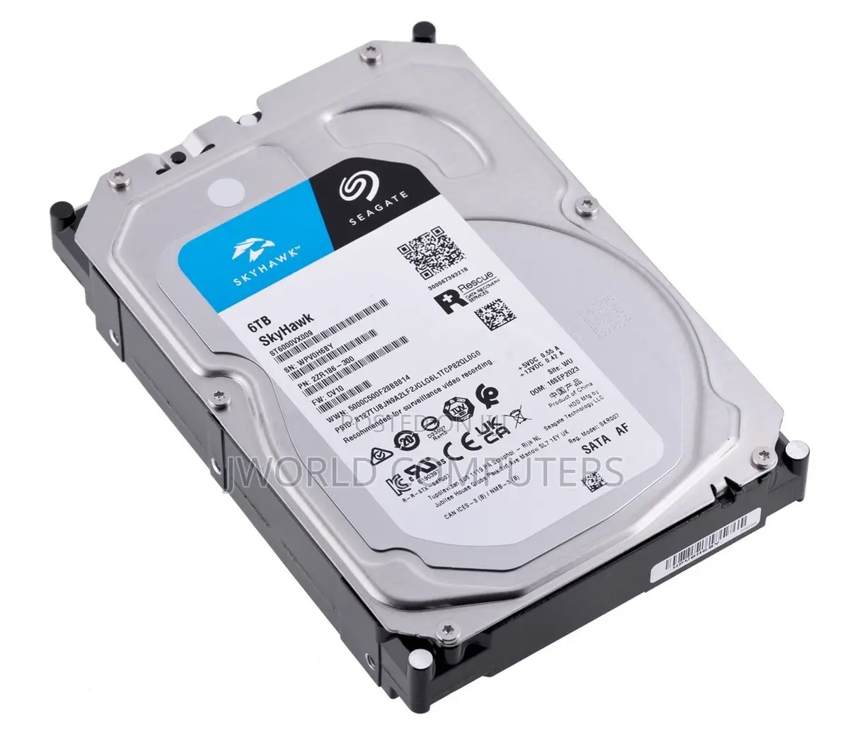 Seagate Skyhawk Hard Drive 6tb Surveillance - St6000vx009