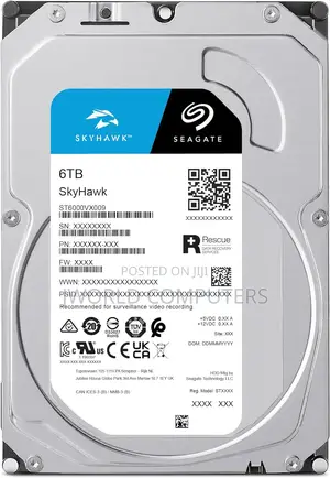 Seagate Skyhawk Hard Drive 6tb Surveillance - St6000vx009