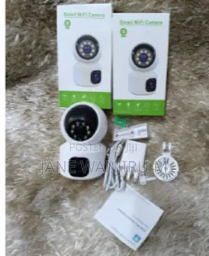 New Nanny Baby Monitor Wifi V380 Dual Lens Indoor Camera PTZ