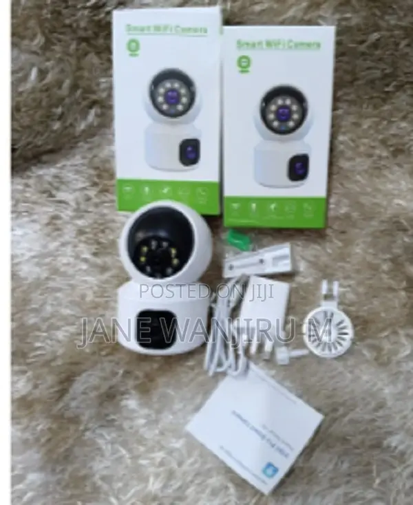 New Nanny Baby Monitor Wifi V380 Dual Lens Indoor Camera PTZ