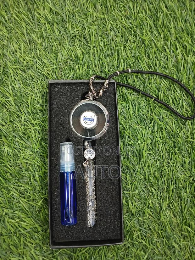 Volvo Car Hanging Pendant With Perfume Bottle