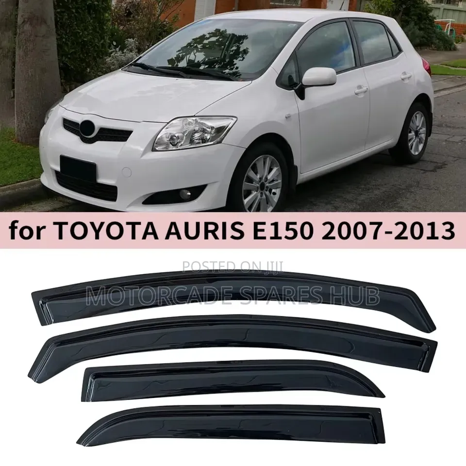 Toyota Auris 2007-2013 Quality Window Visors/Windbreakers