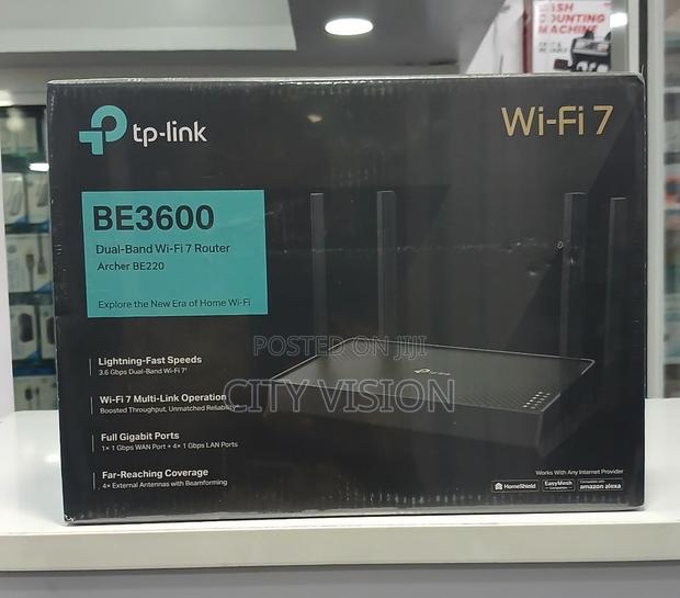 Tp-Link Archer Be220 Wi-Fi 7 Router Be3600