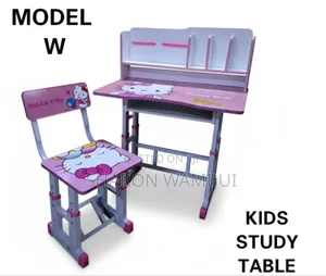 Classy Pink Kids Study Table /Pink Kids Study Table