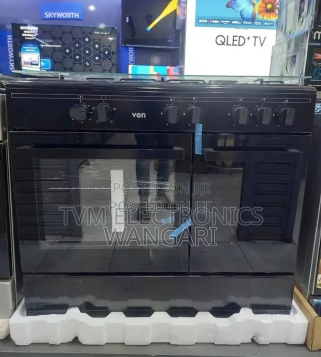 5burner Full Gas Von 5burner Standing Cooker