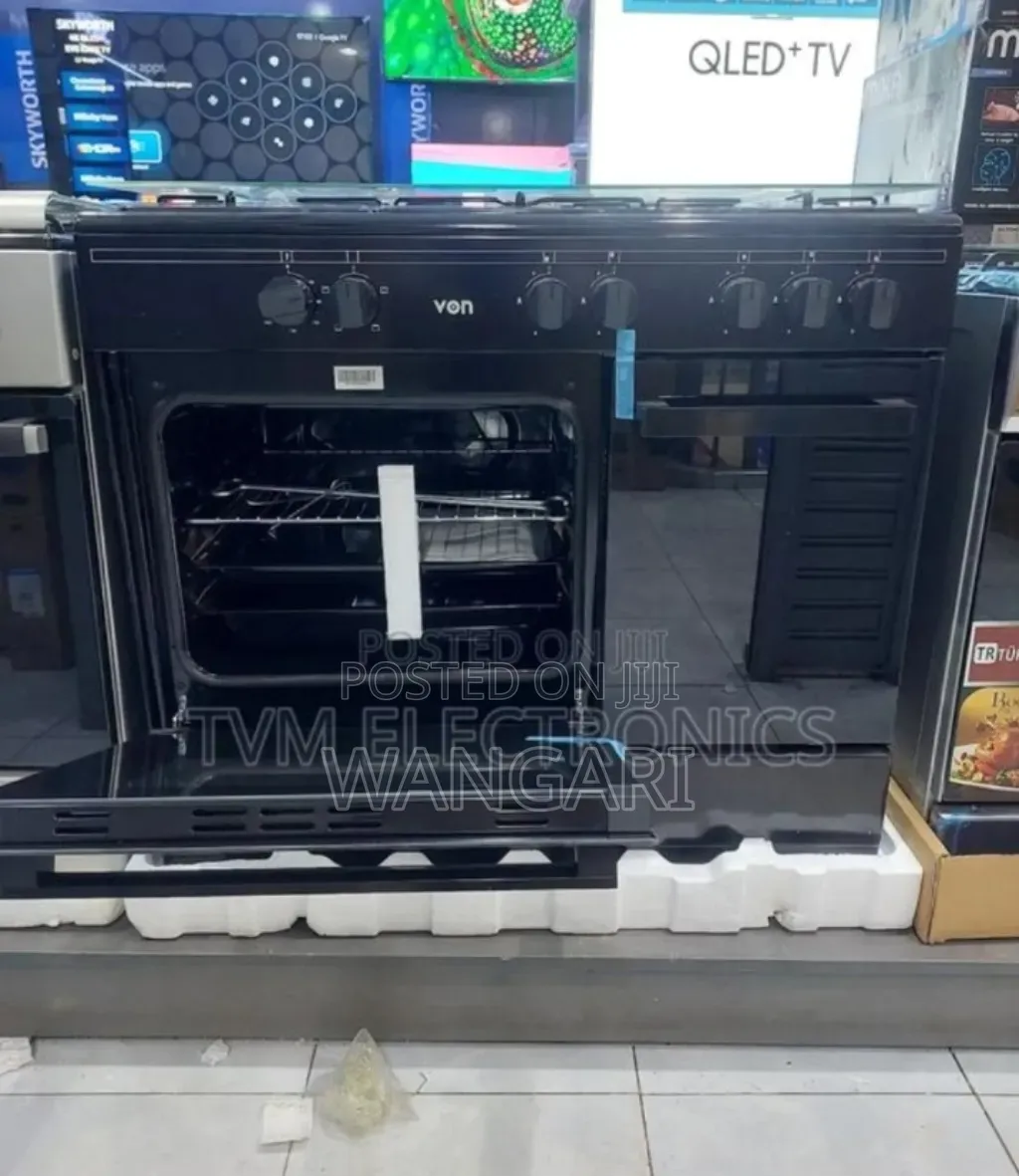 With Commercial Oven + Commercial Von 5burner Standing Cooker