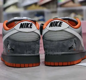 “Iconic Nike Sb Dunk Low Pro in the "Pigeon" Color Way, Size :37-45