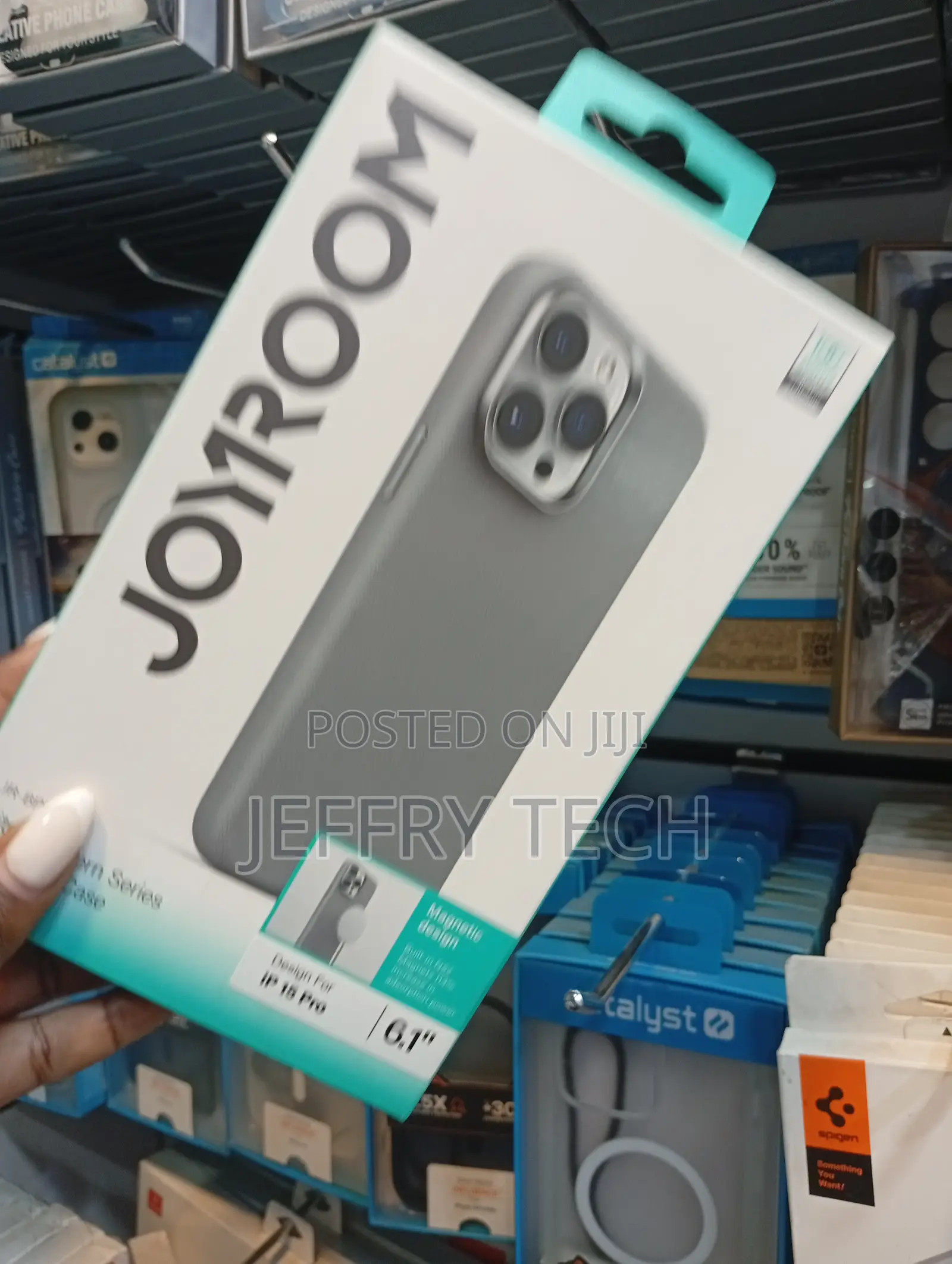 Magnetic Protective Phone Case Designed for the 6.1" iPhone 15 Pro.