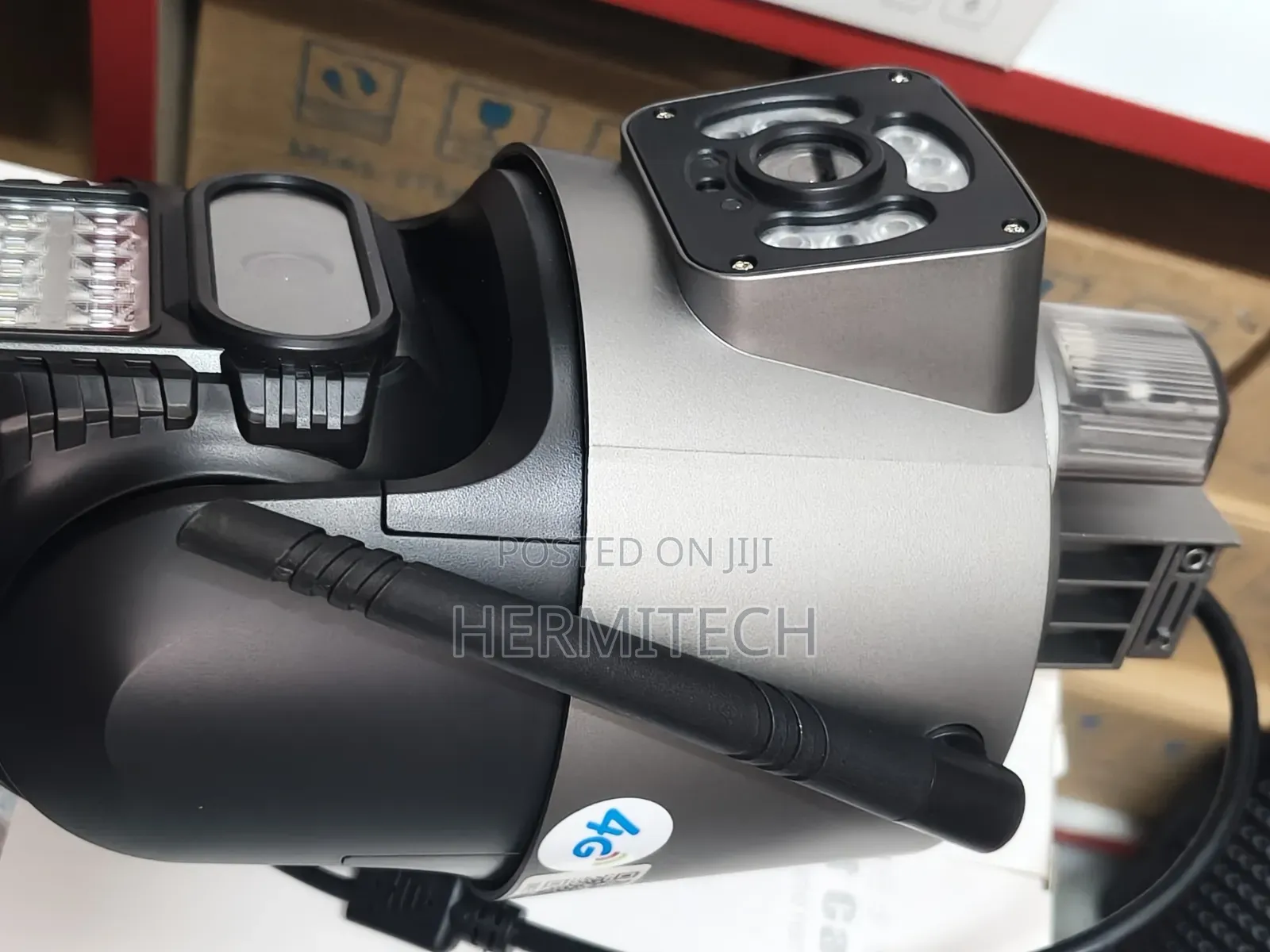 Reliable Dual Lens 4g Electric Model CCTV Camera With Ethernet Cable
