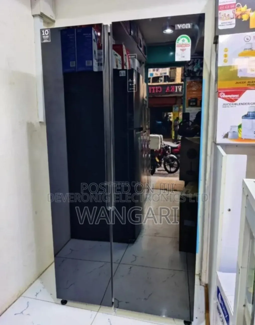 TCL 429litres Side by Side Fridge