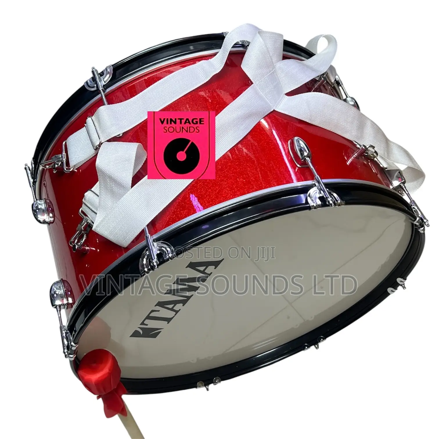 Tama 24" Marching Bass Drum: Precision Engineering High-Tension .