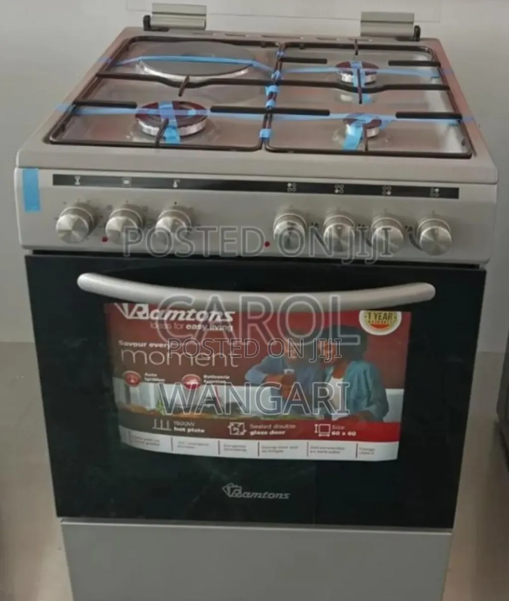 Ramtons Silver Ramtons 60*60 Cooker Rc606