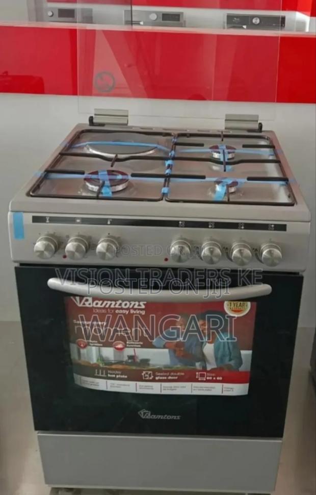 3+1 Cooker. With Warranty Ramtons 60*60 Cooker Rc606