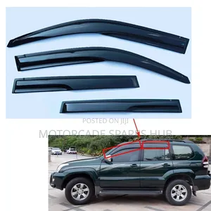 Toyota Land Cruiser Prado J120 2003-2009 Window Visors/Windbreaker Set