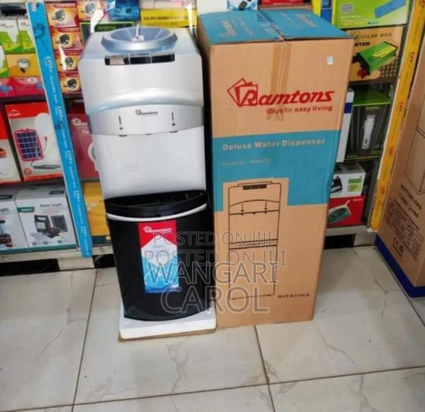 Colour Silver Ramtons Dispenser 3taps Compressor Cooling - main view