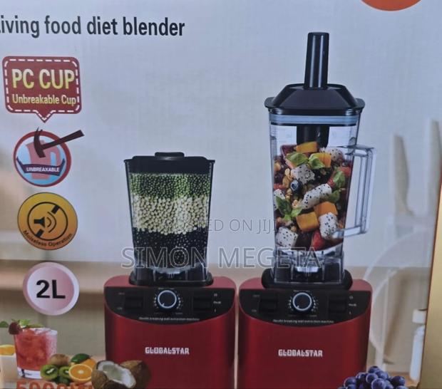 2 in 1 Globalstar Commercial Blender (Silvercrest Model)